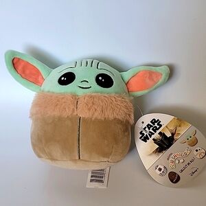 Squishmallows Star Wars The Child Grogu Baby Yoda Mandalorian 5” NWT